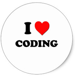 coding button